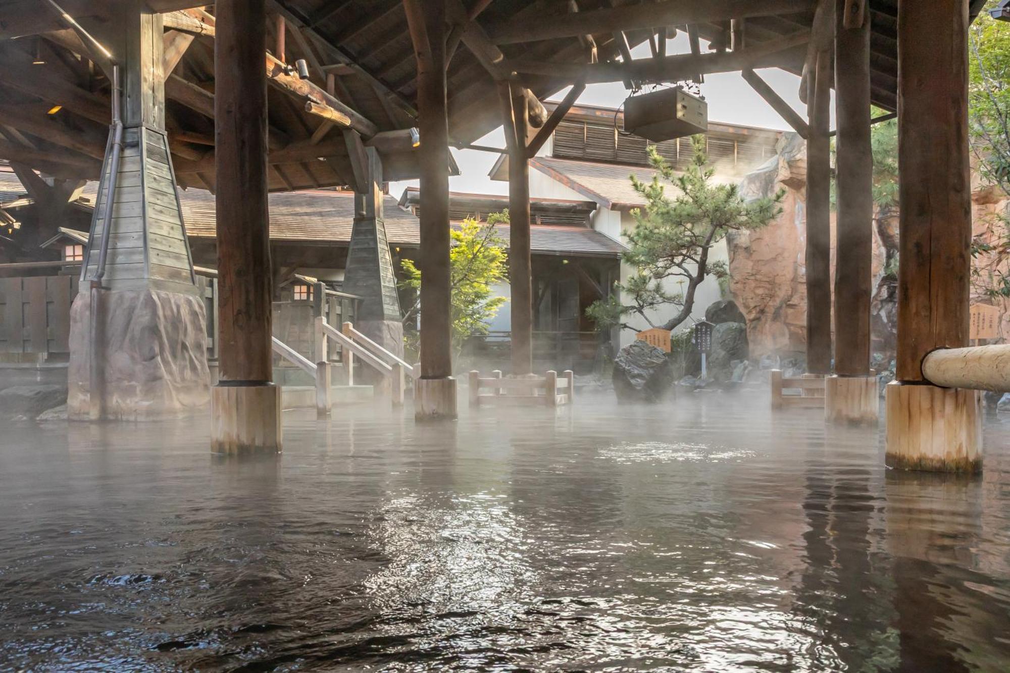 Spa Resort Hawaiians Monolith Tower 磐城 外观 照片
